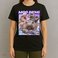Baby Hippo Moo Deng T-Shirt thumb 4