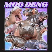 Baby Hippo Moo Deng Polo thumb 3