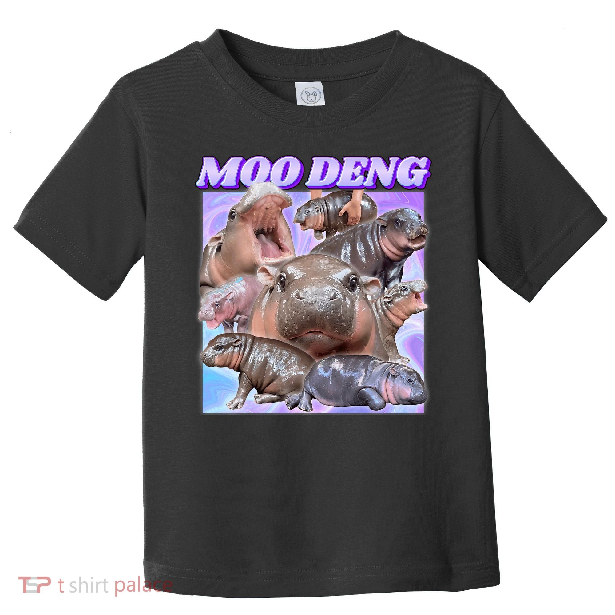 Baby Hippo Moo Deng Toddler T-Shirt