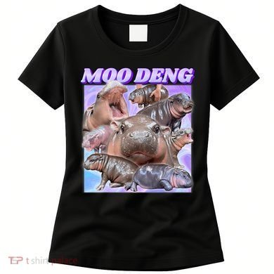Baby Hippo Moo Deng Women's T-Shirt
