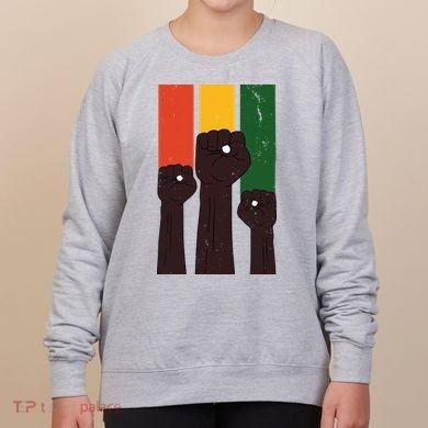 Black History Month Fist Pride Women's Sweatshirt