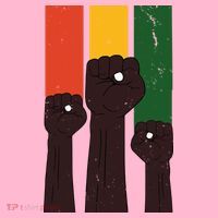 Black History Month Fist Pride Coaster thumb 2