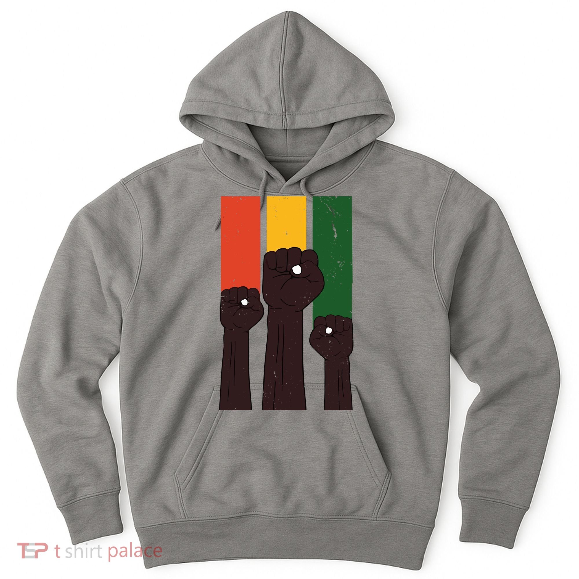 Black History Month Fist Pride Hoodie