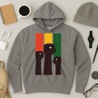 Black History Month Fist Pride Hoodie thumb 3
