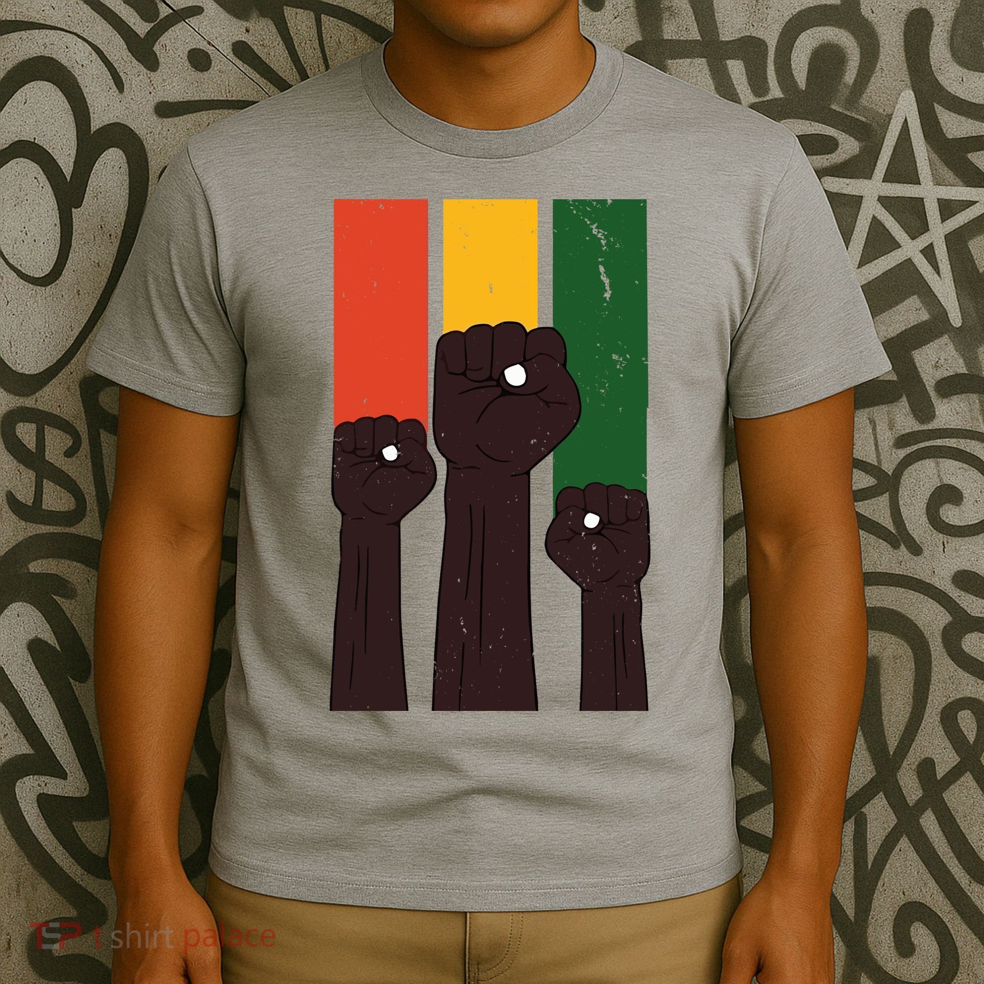 Black History Month Fist Pride T-Shirt