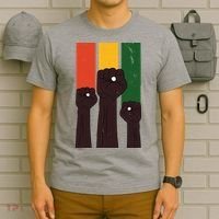 Black History Month Fist Pride T-Shirt thumb 6