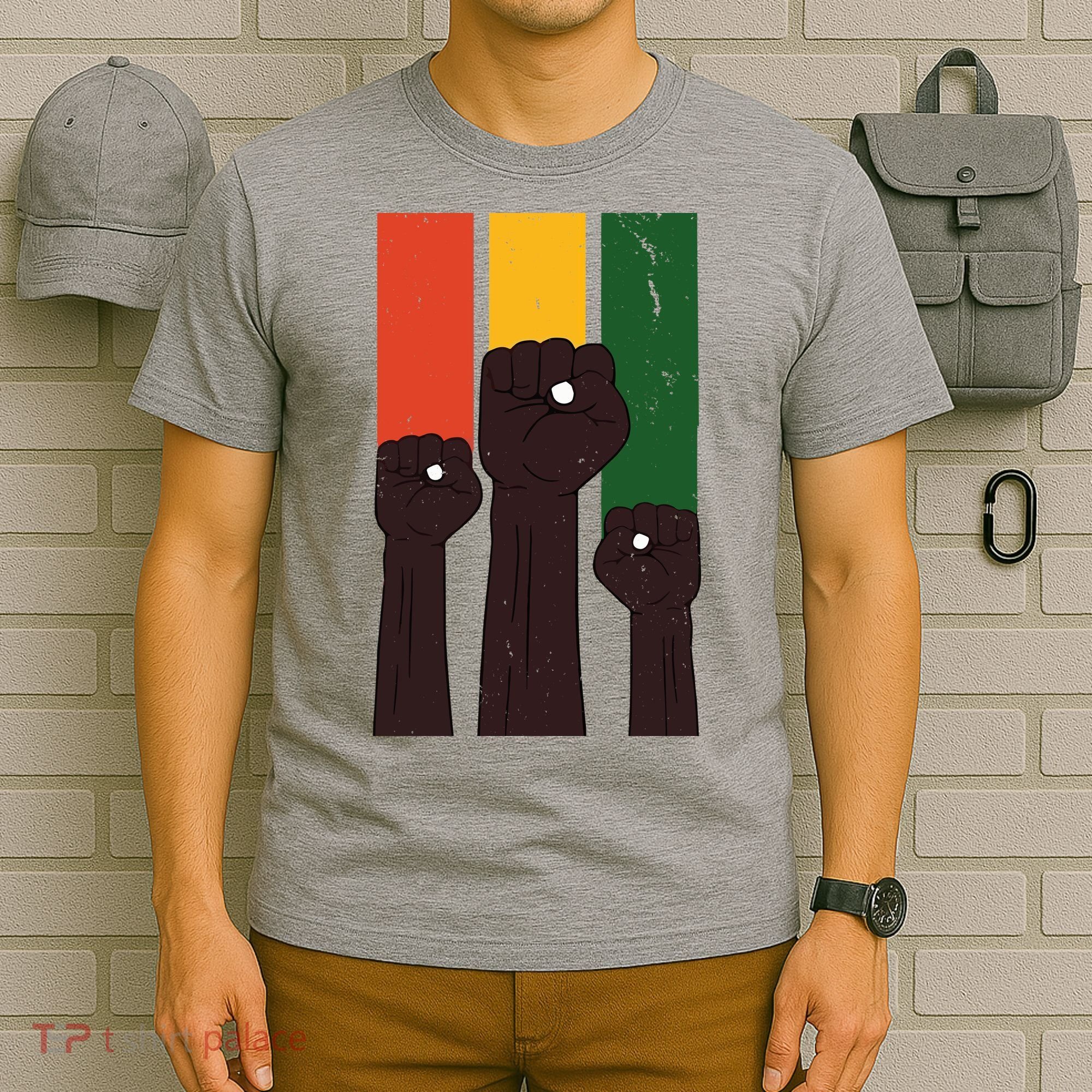 Black History Month Fist Pride T-Shirt