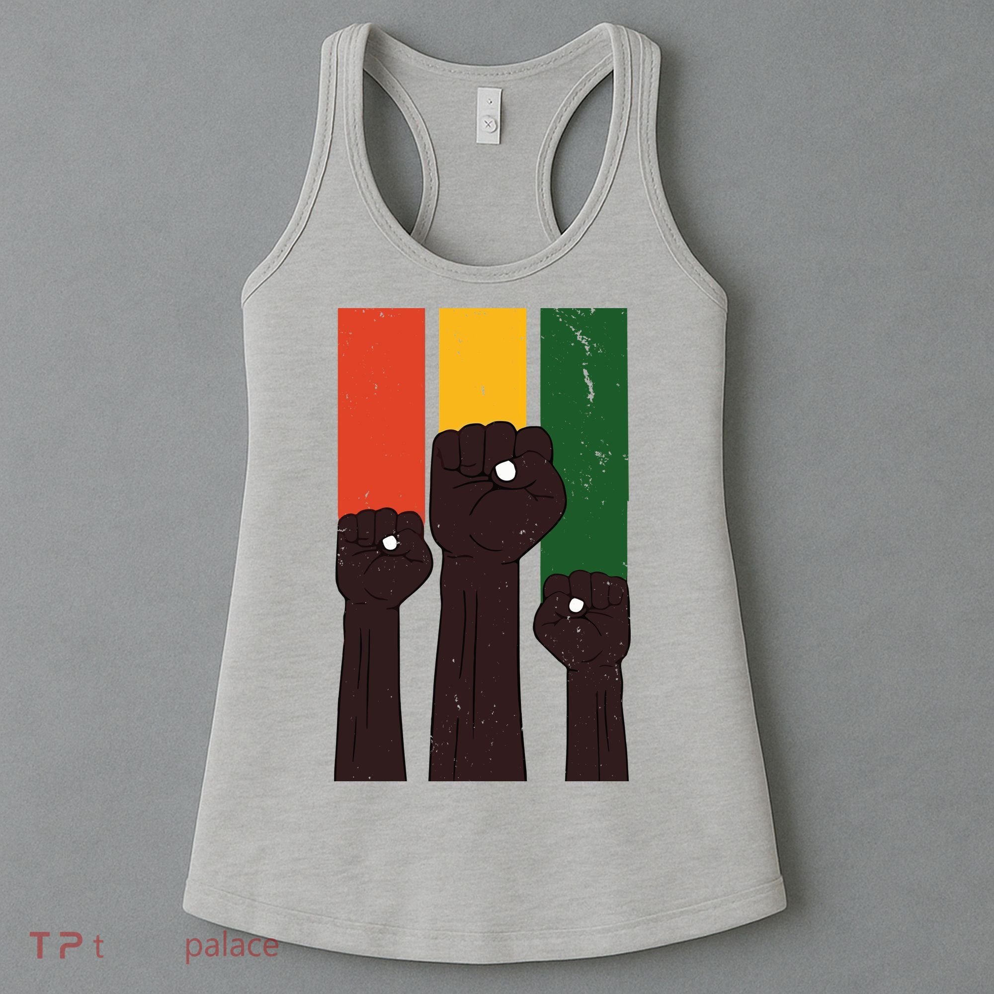 Black History Month Fist Pride Women's Tank Top