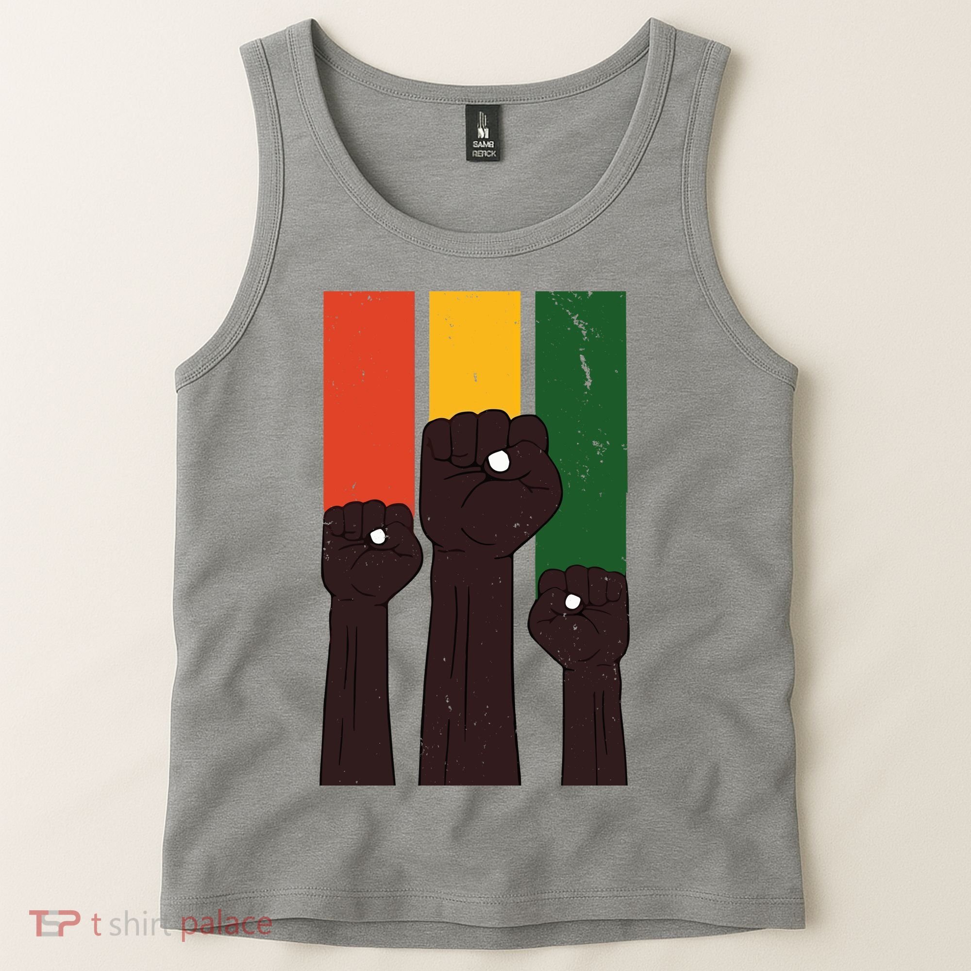 Black History Month Fist Pride Tank Top