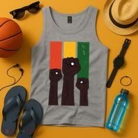 Black History Month Fist Pride Tank Top thumb 4