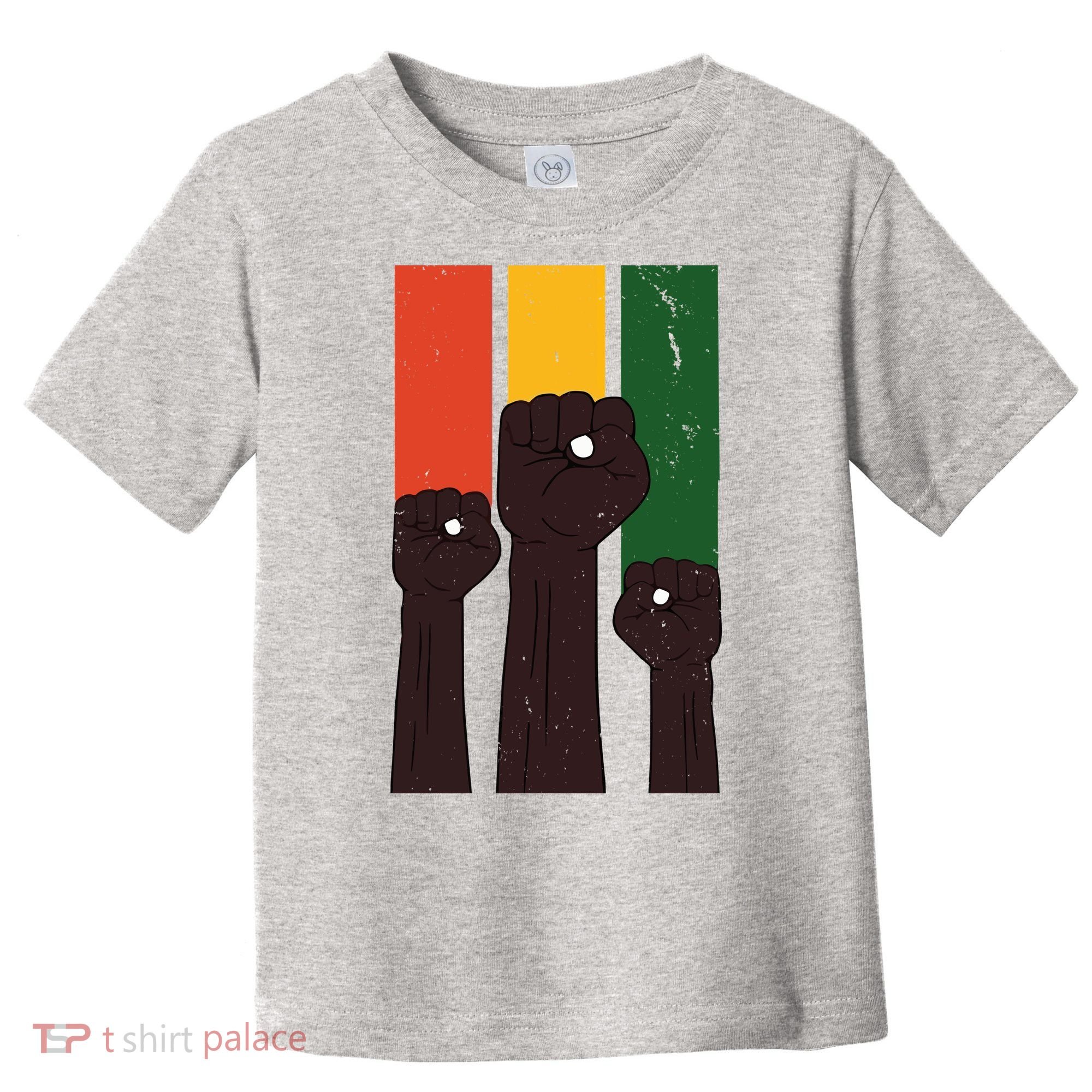 Black History Month Fist Pride Toddler T-Shirt