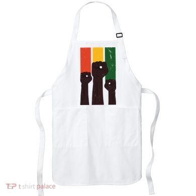 Black History Month Fist Pride Apron