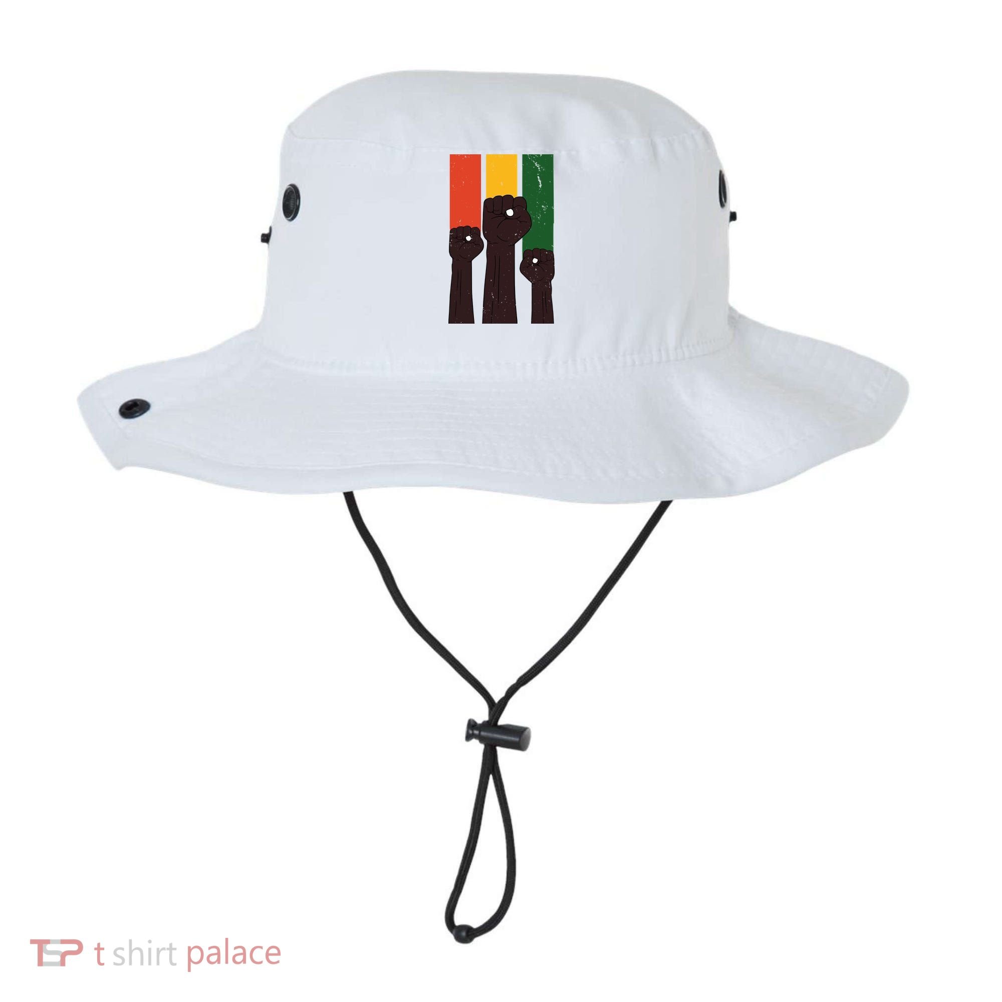 Black History Month Fist Pride Bucket Hat