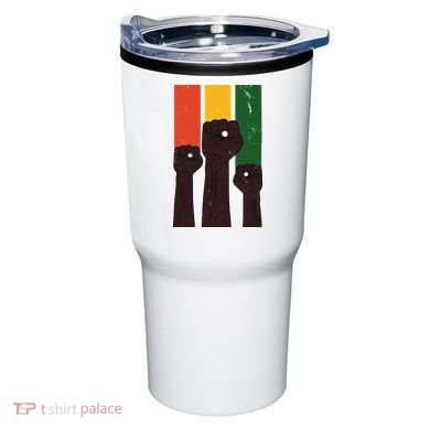 Black History Month Fist Pride Tumbler