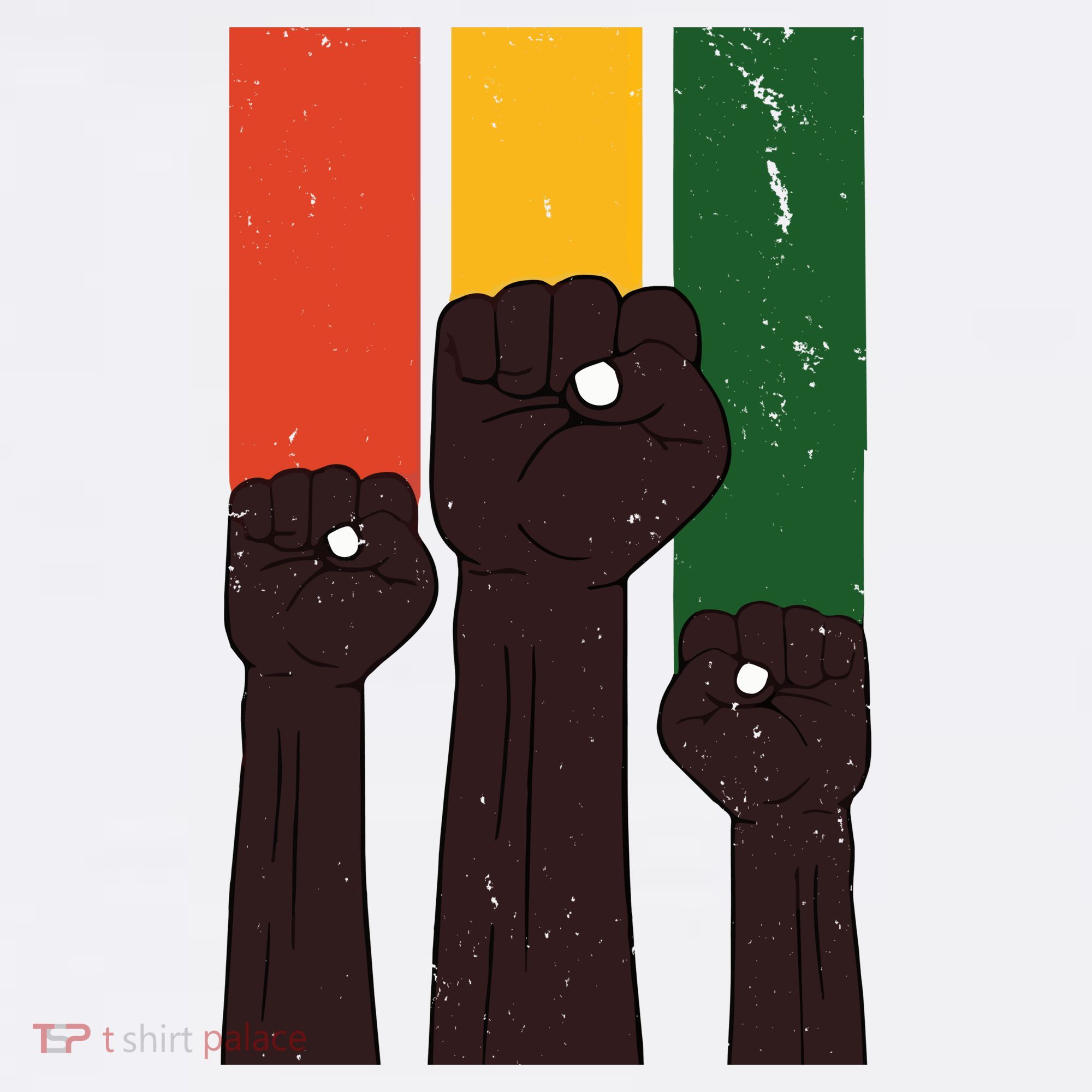 Black History Month Fist Pride Mousepad