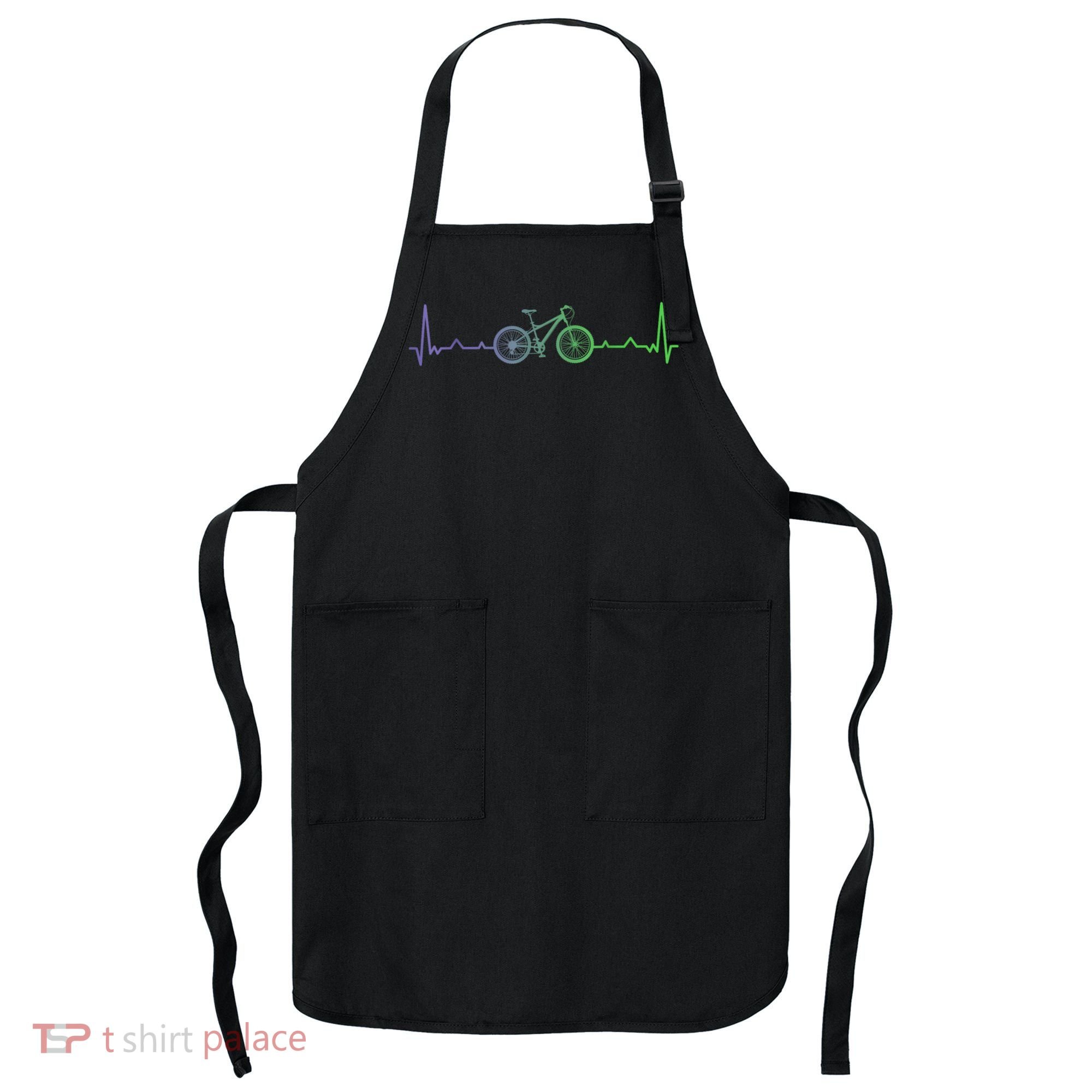 Bicycle Heartbeat Mountain Bike MTB Apron