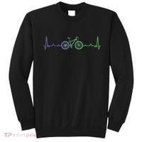 Bicycle Heartbeat Mountain Bike MTB Sweatshirt thumb 0