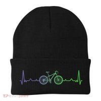 Bicycle Heartbeat Mountain Bike MTB Beanie thumb 0