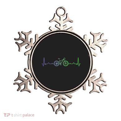 Bicycle Heartbeat Mountain Bike MTB Ornament