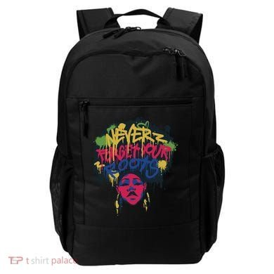 Black History Month Never Forget Your Roots Afro Backpack