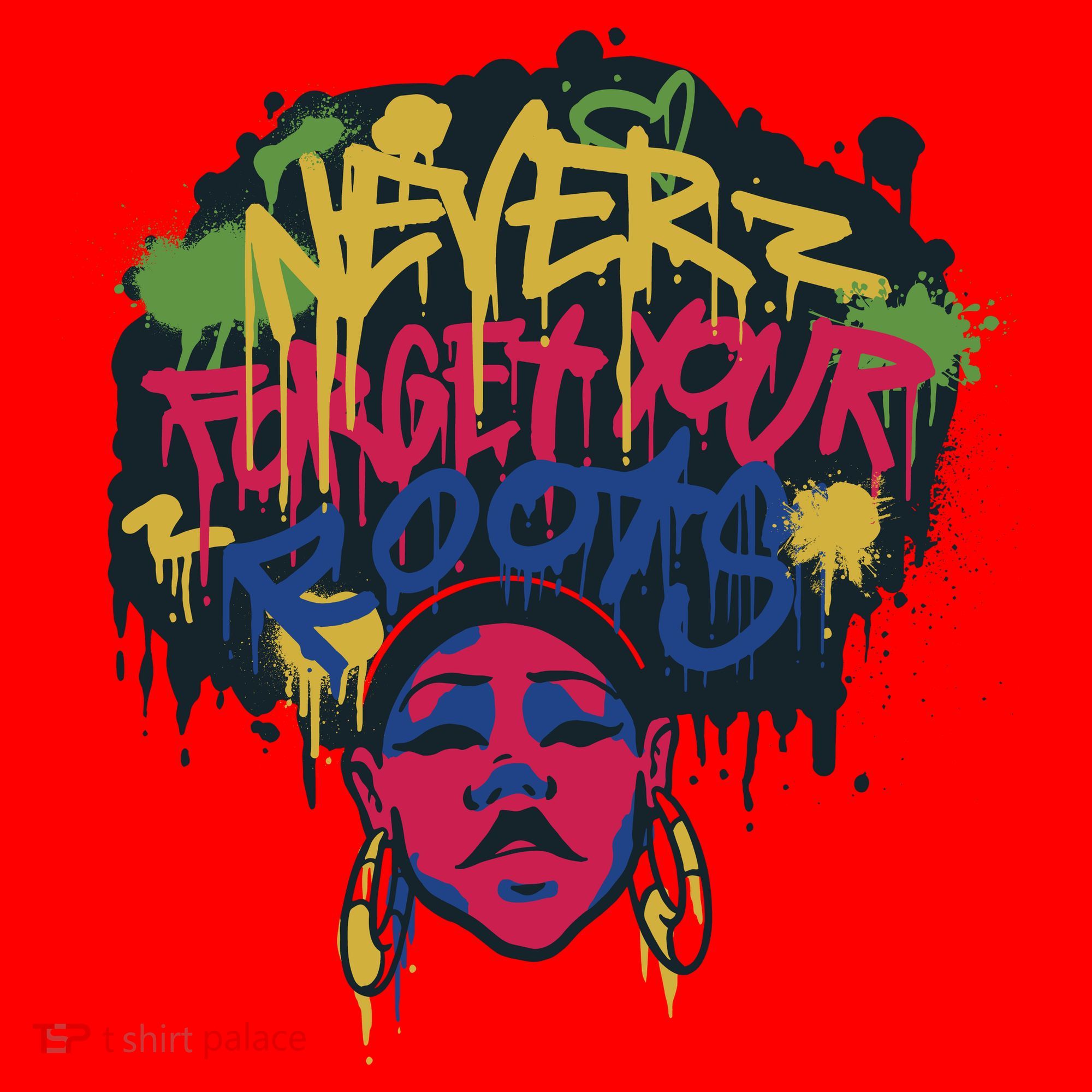 Black History Month Never Forget Your Roots Afro Santa Hat