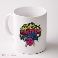 Black History Month Never Forget Your Roots Afro Coffee Mug thumb 0