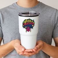 Black History Month Never Forget Your Roots Afro Tumbler thumb 2