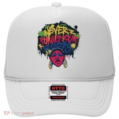 Black History Month Never Forget Your Roots Afro Hat