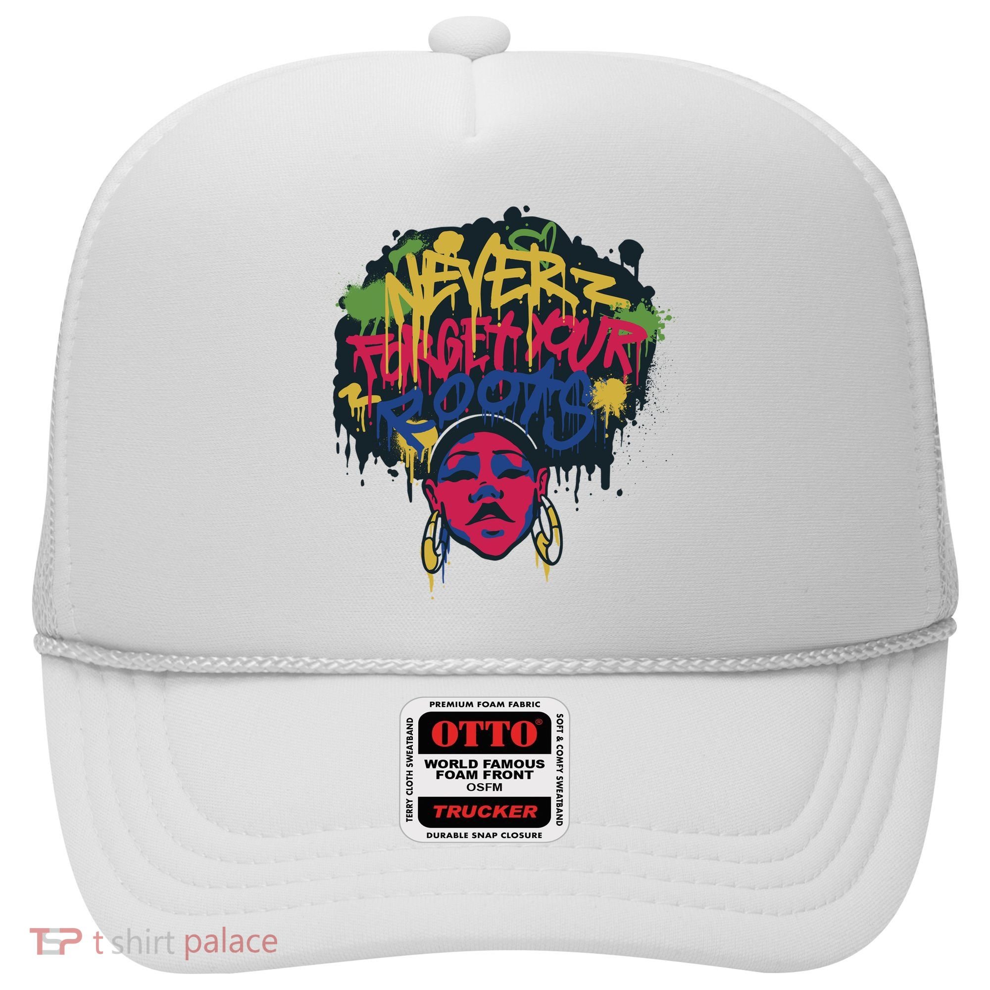 Black History Month Never Forget Your Roots Afro Hat