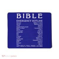 Bible Hotline Numbers Emergency Scripture Gift Mousepad thumb 0