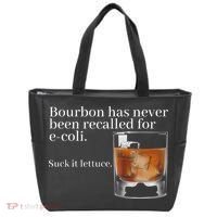 Bourbon Has Never Been Recalled For Ecoli Suck It Lettuce Tote Bag thumb 0