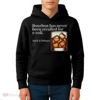 Bourbon Has Never Been Recalled For Ecoli Suck It Lettuce Kids Hoodie thumb 4
