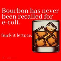 Bourbon Has Never Been Recalled For Ecoli Suck It Lettuce Santa Hat thumb 1