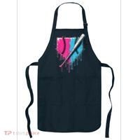 Baseball Home Plate Drip With Sprinkles Drip Ice Cream Bat Apron thumb 0