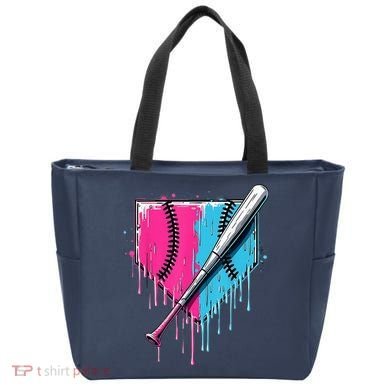 Baseball Home Plate Drip With Sprinkles Drip Ice Cream Bat Tote Bag