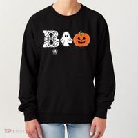 Boo Halloween Pumpkin Festive Women's Sweatshirt thumb 0
