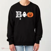 Boo Halloween Pumpkin Festive Women's Sweatshirt thumb 0