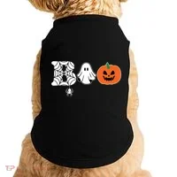 Boo Halloween Pumpkin Festive Doggie Tank thumb 0
