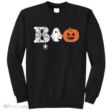Boo Halloween Pumpkin Festive Sweatshirt