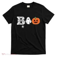 Boo Halloween Pumpkin Festive T-Shirt thumb 0