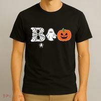 Boo Halloween Pumpkin Festive T-Shirt thumb 3