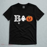 Boo Halloween Pumpkin Festive T-Shirt thumb 5