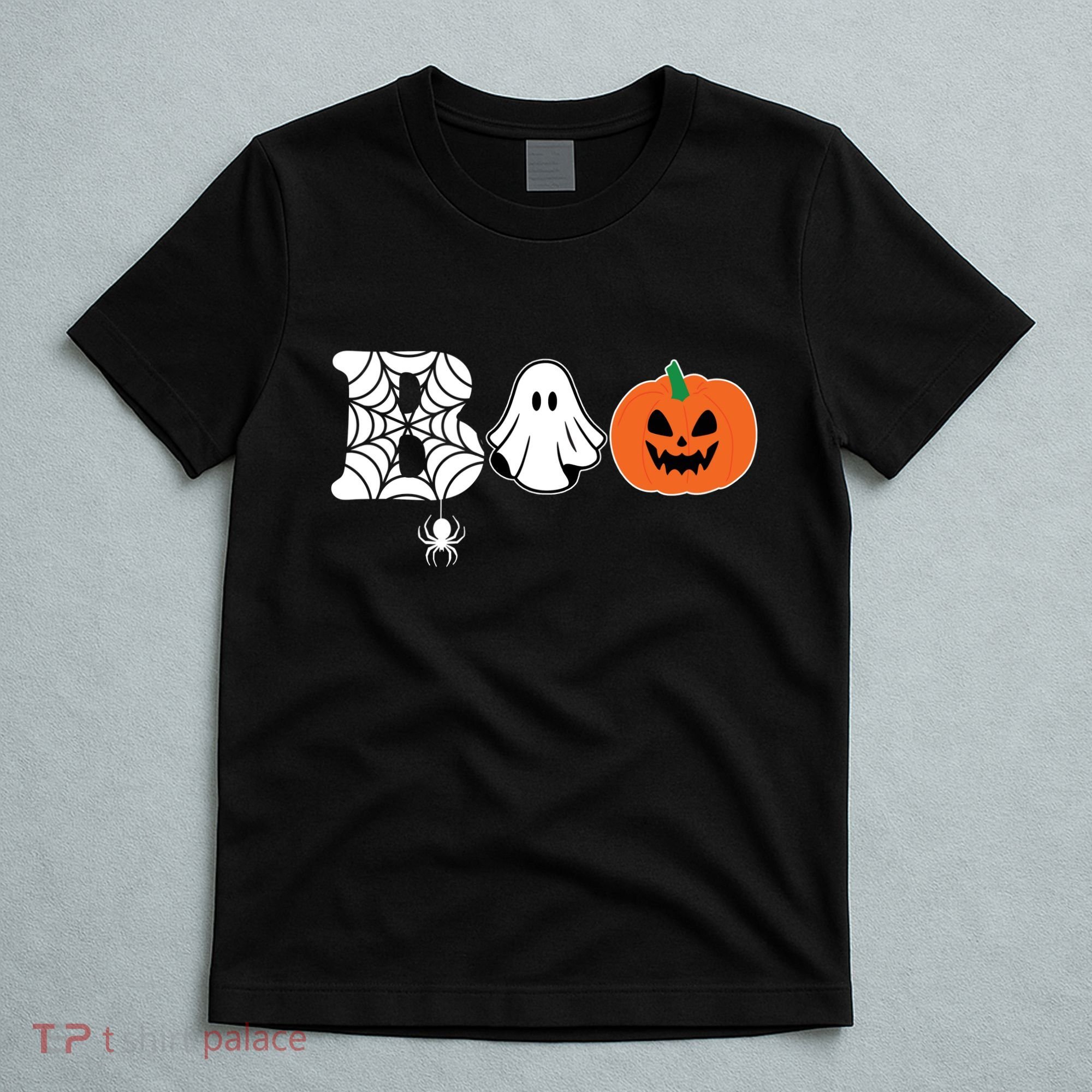 Boo Halloween Pumpkin Festive T-Shirt