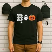 Boo Halloween Pumpkin Festive T-Shirt thumb 6