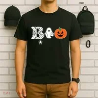 Boo Halloween Pumpkin Festive T-Shirt thumb 6
