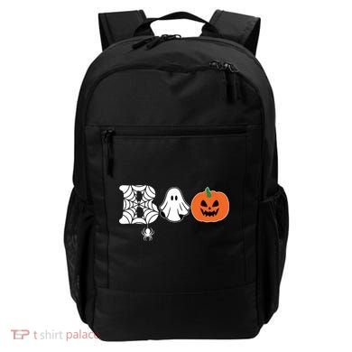 Boo Halloween Pumpkin Festive Backpack