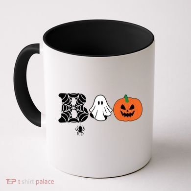 Boo Halloween Pumpkin Festive Coffee Mug