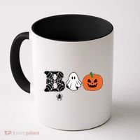 Boo Halloween Pumpkin Festive Coffee Mug thumb 0