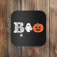 Boo Halloween Pumpkin Festive Coaster thumb 0