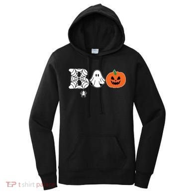 Boo Halloween Pumpkin Festive Women's Hoodie